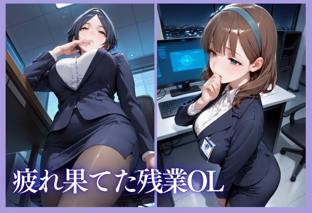 深夜残業OL 〜我慢の限界を迎えた同僚にオフィスで犯●れ、事後即2回戦中出しされるまでVol.4