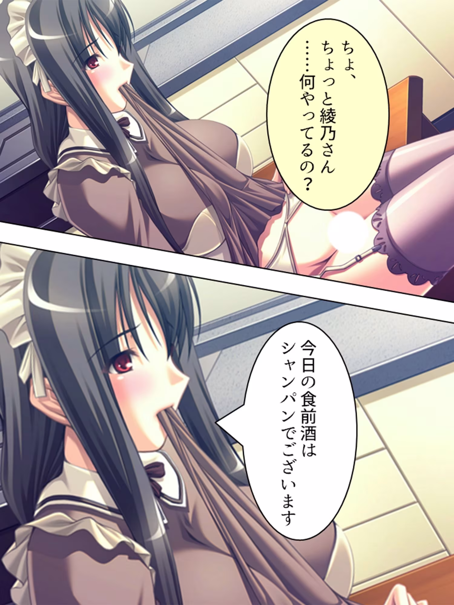 黒髪お姉さんメイドの桃色いちゃらぶご奉仕生活  ＜総集編＞