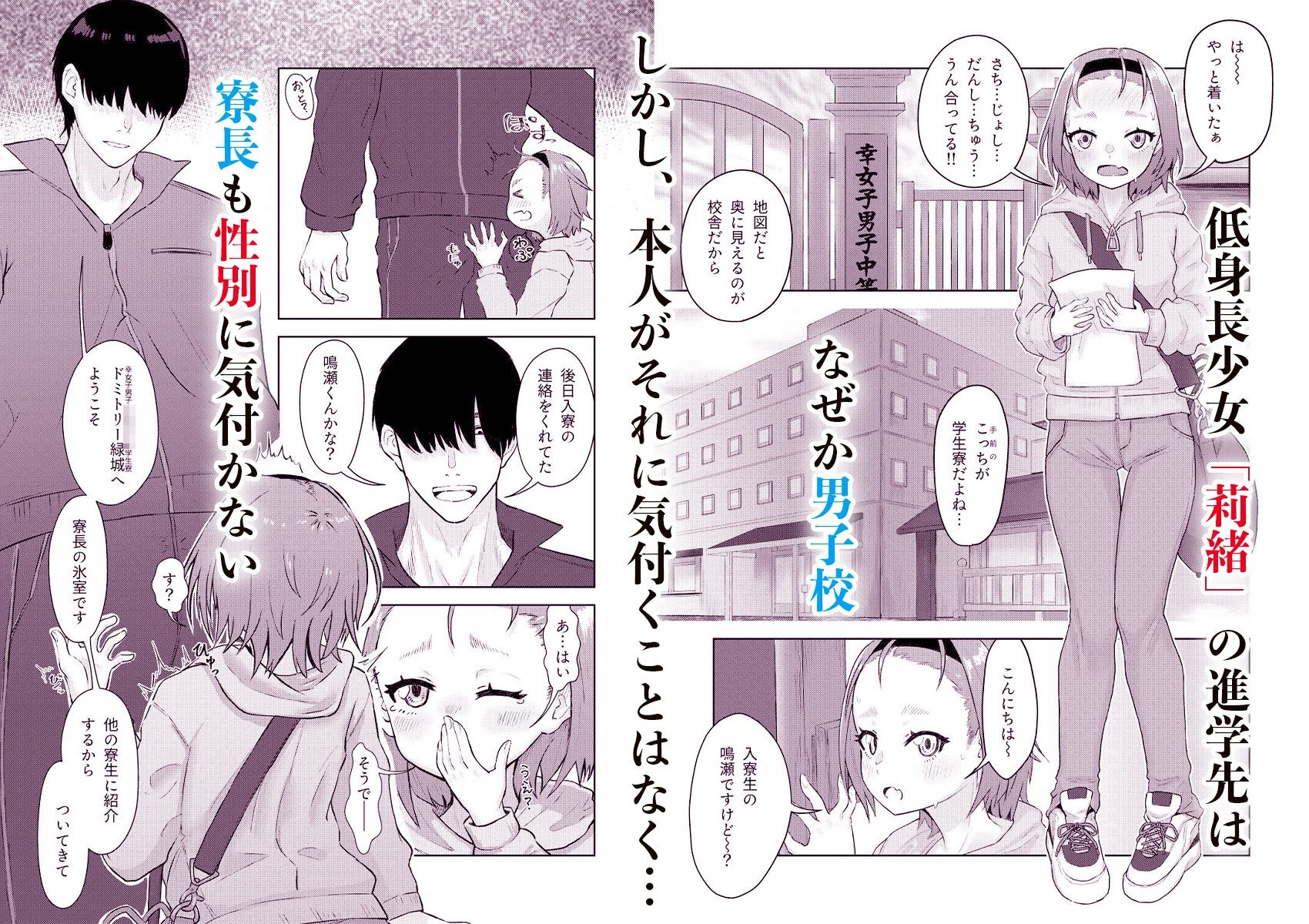 全寮制男子校に進学した自爆っ娘がオナ保健委員になるまで