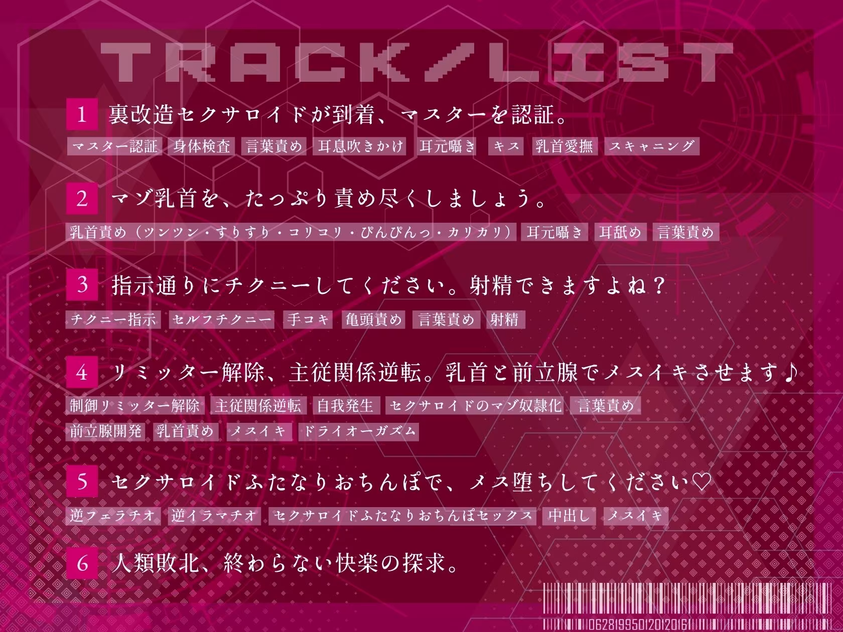 【乳首特化】裏改造セクサロイドのマゾ奴●になる〜乳首責め特化型アンドロイドに屈服してメス堕ち絶頂〜