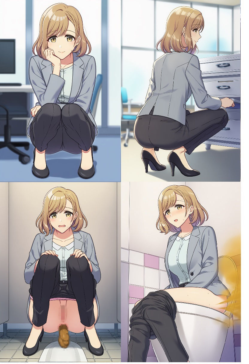 会社員女性達のオナラ・排便シチュエーション