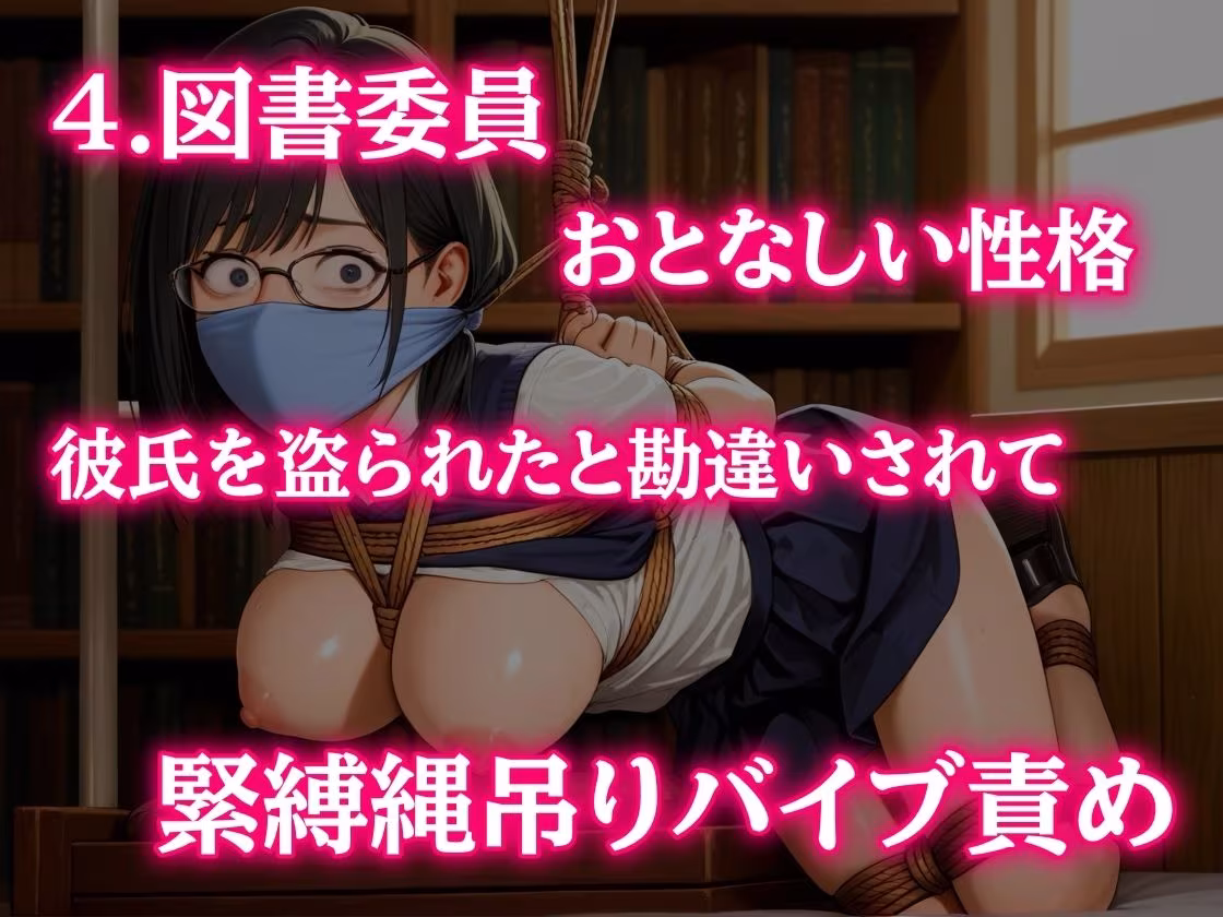緊縛と縄の食い込み×多重猿轡×必死な藻掻きとうめき声 〜職業別5編〜