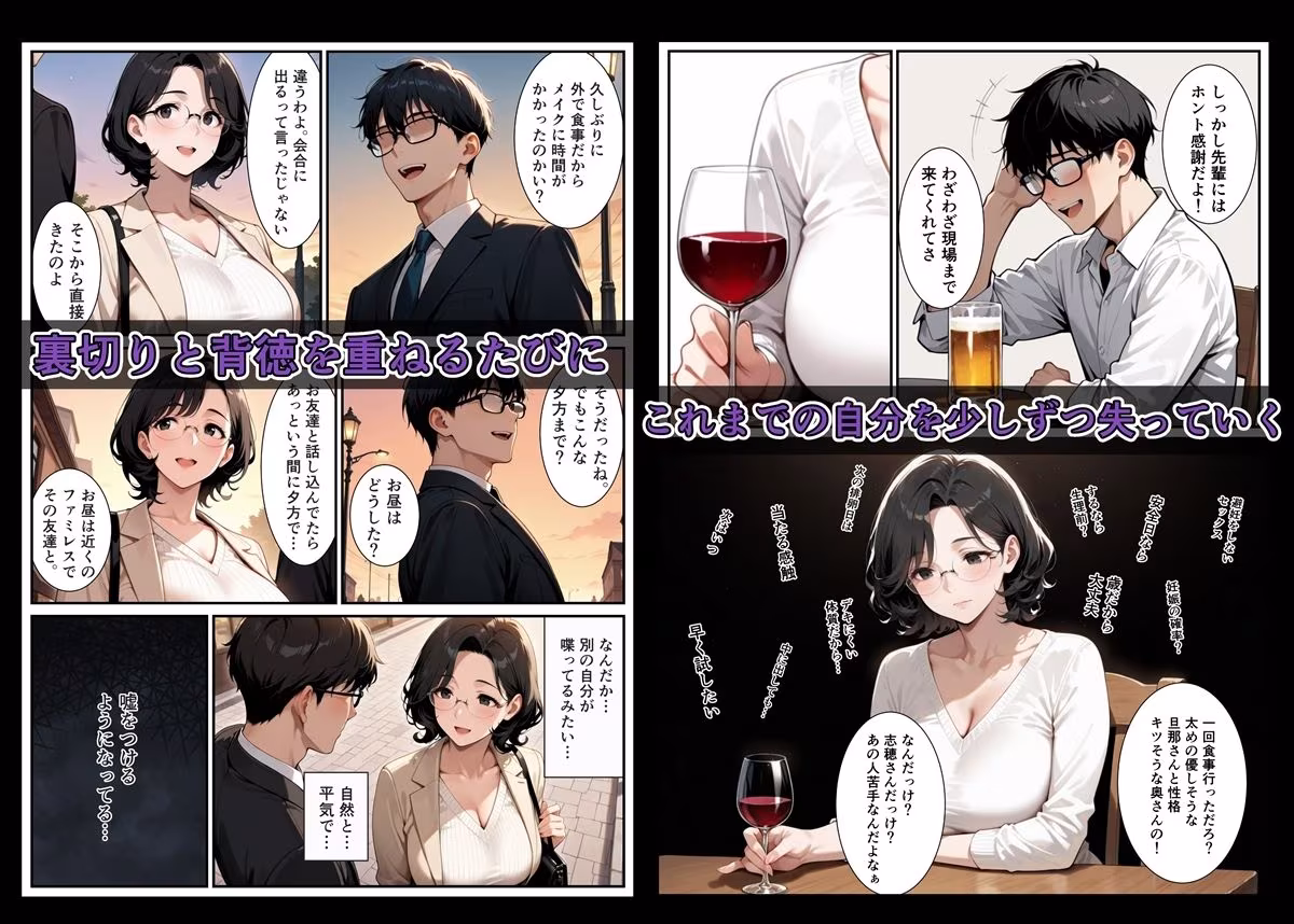 宗〇の勧誘に来た人妻をめちゃくちゃ寝取ったクズ男2