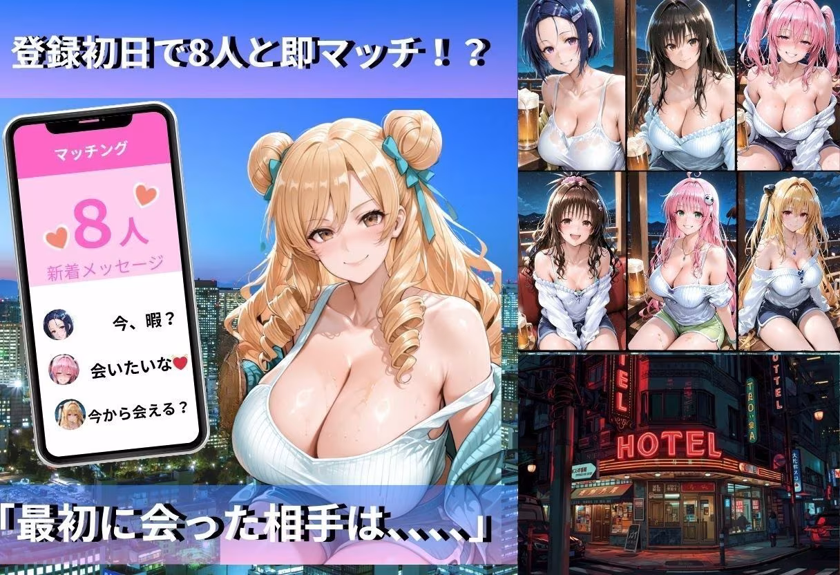 マッチングで会った女、全員即ホテル説
