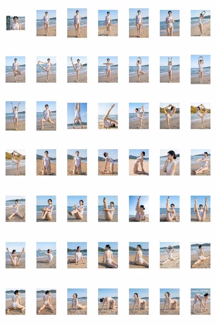 【AI生成】写真集No.001 ピラティスインストラクター美涼