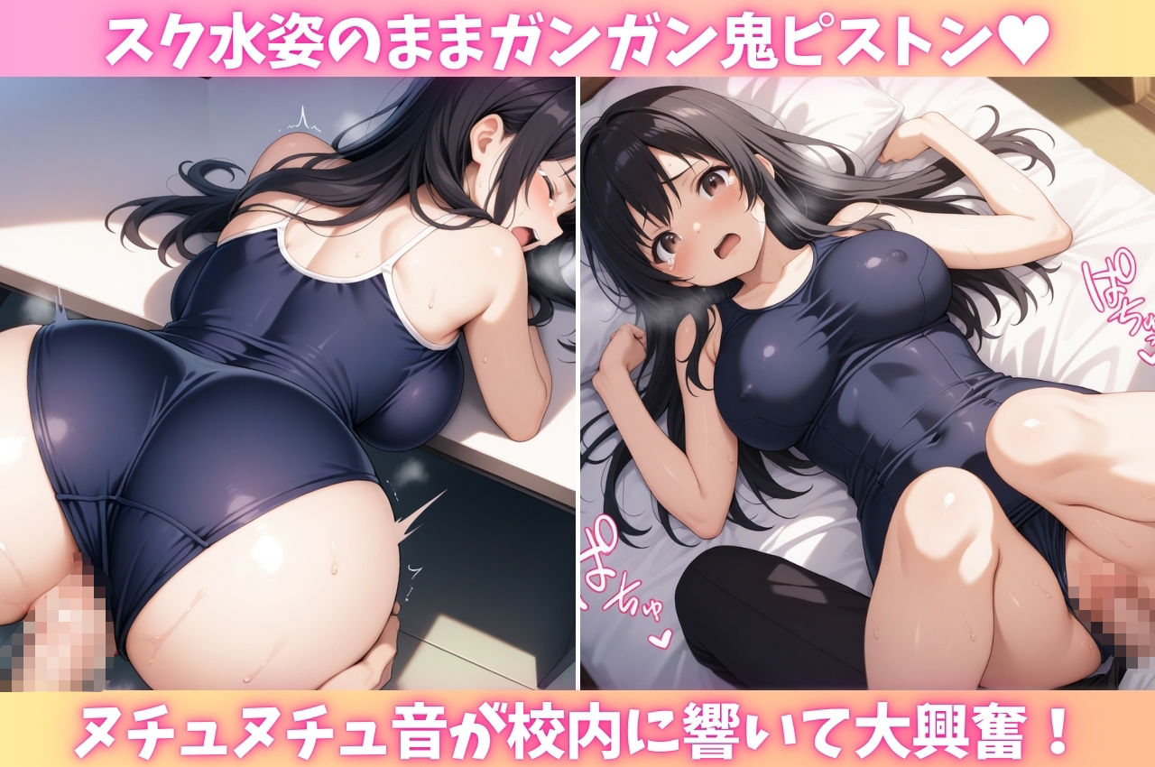 真面目で地味だと思っていた教え子に水着で迫られ何度も中出し