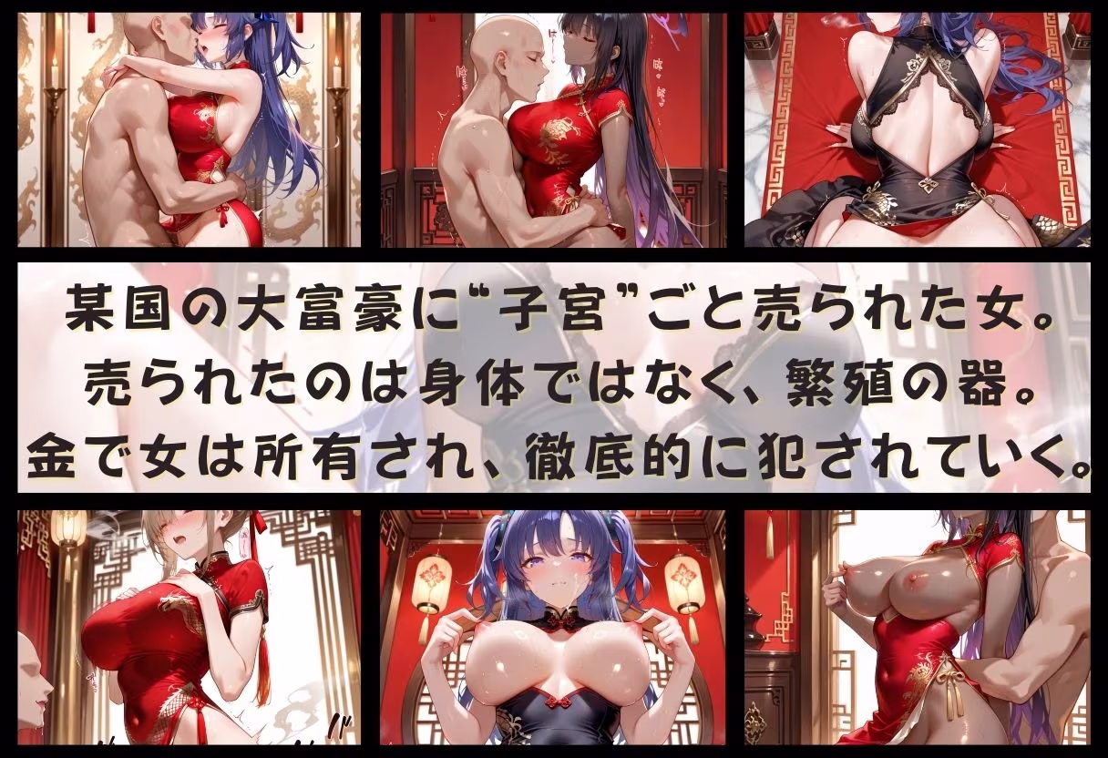 子宮を買われた女 〜性奉仕に人生を尽くす〜  チャイナ娘ver  ブルーアーカ〇イブ編
