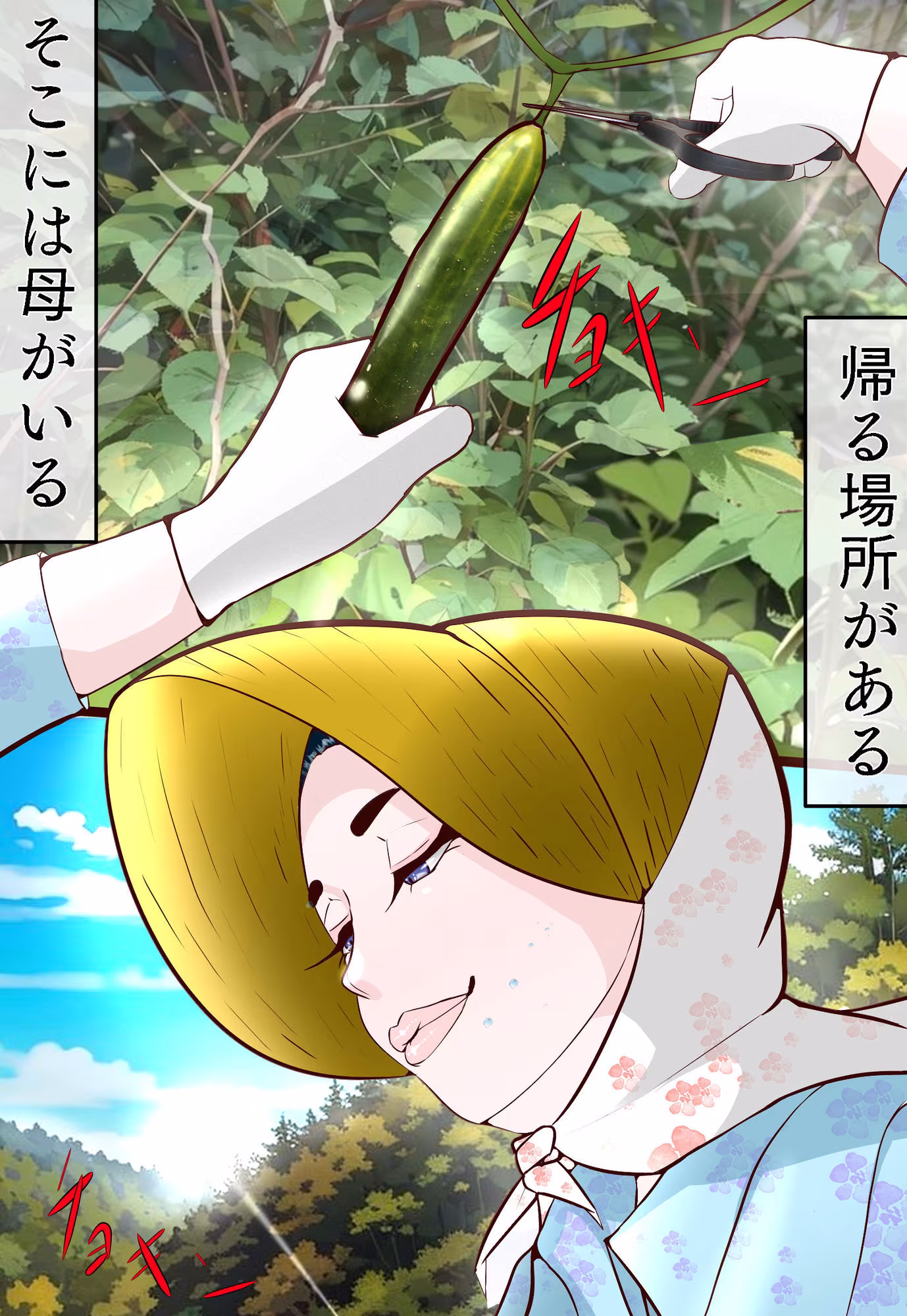 郷愁  僕主観母目線  田舎のおかんが不良にハメられて同人AVに出演した話