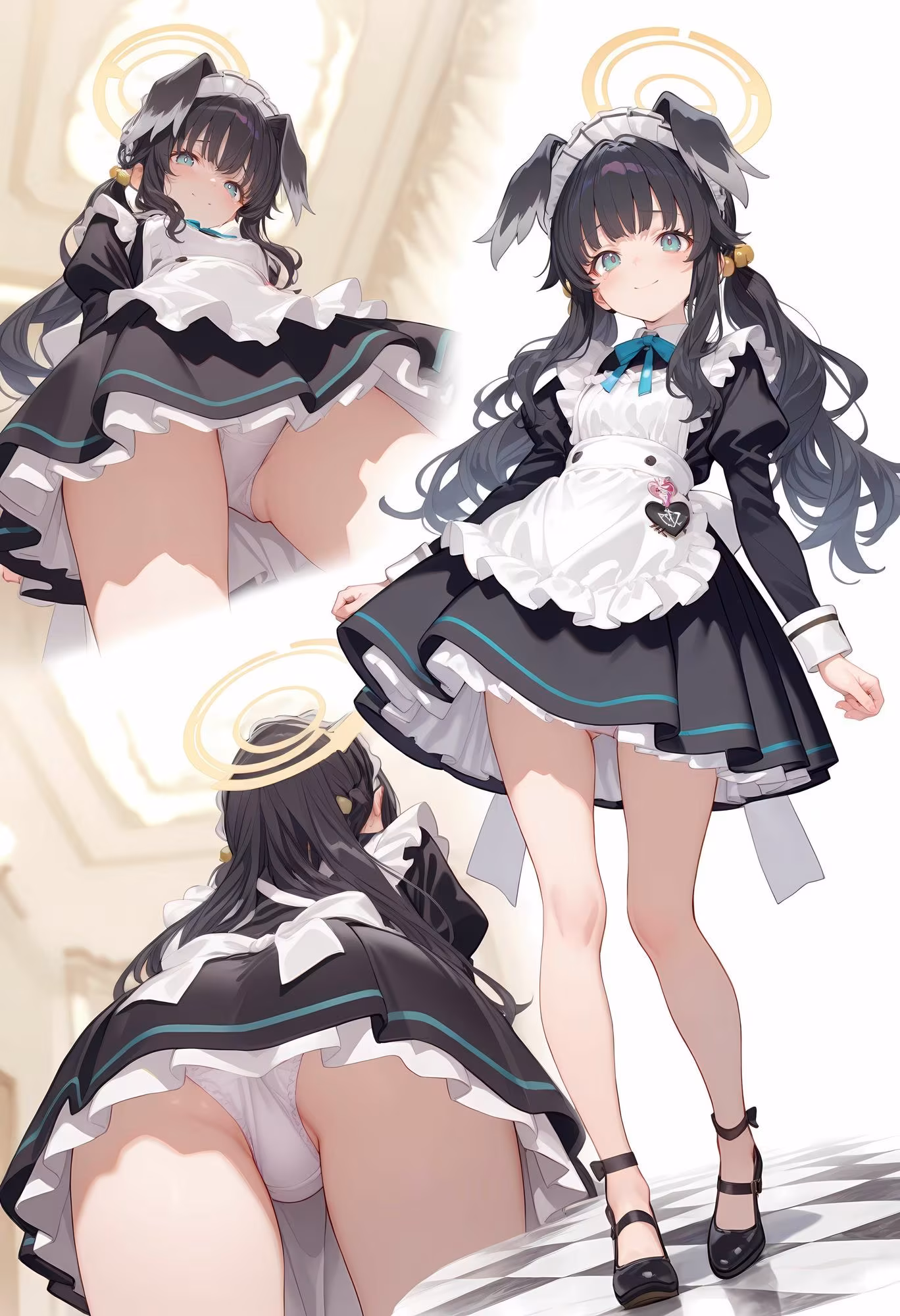 ブルアカCG集5-マルチアングル500枚（ノーマル・下着・メイド・着物・胸チラ）