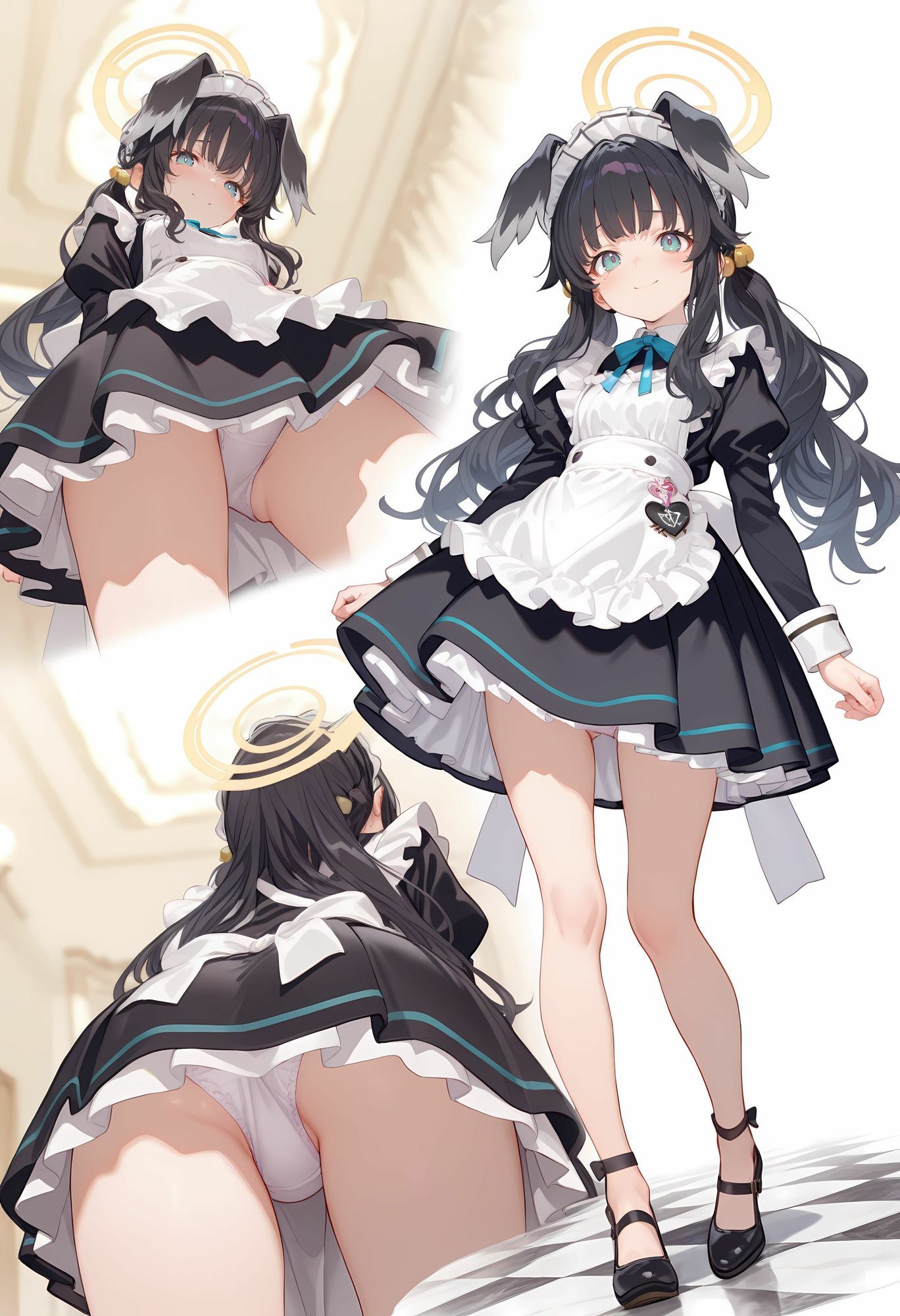 ブルアカCG集5-マルチアングル500枚（ノーマル・下着・メイド・着物・胸チラ）