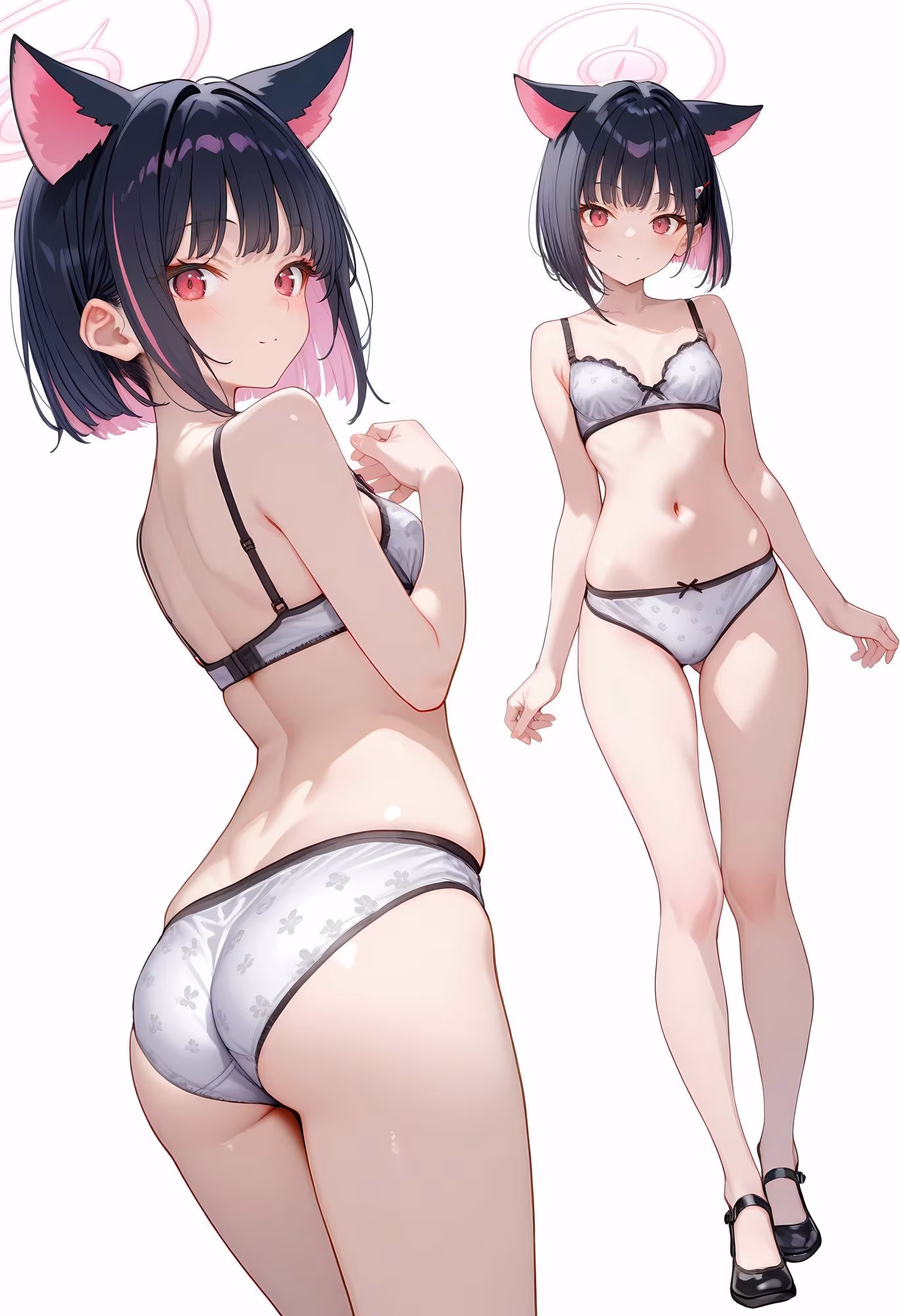 ブルアカCG集5-マルチアングル500枚（ノーマル・下着・メイド・着物・胸チラ）