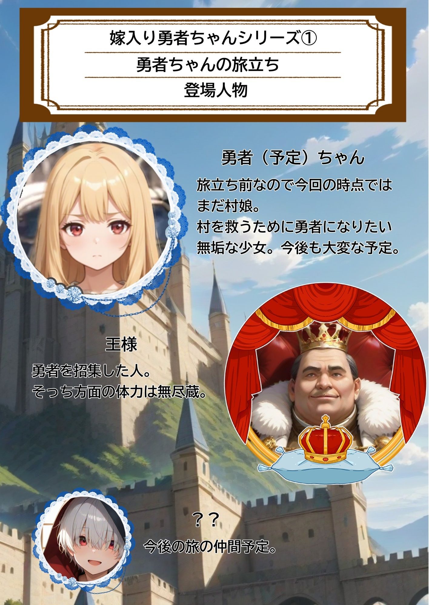 王様に肉棒を与えられた勇者ちゃん