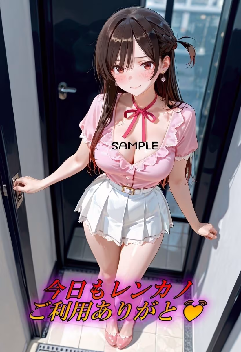 黒スト×脚フェチ  レンタル彼女の性癖丸出しの趣味