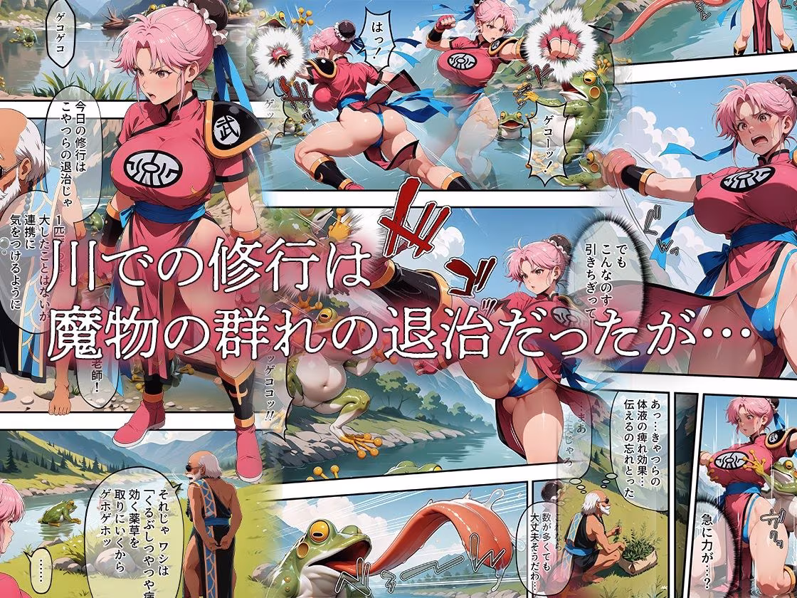 武闘家ムスメ、修行中…！？の巻