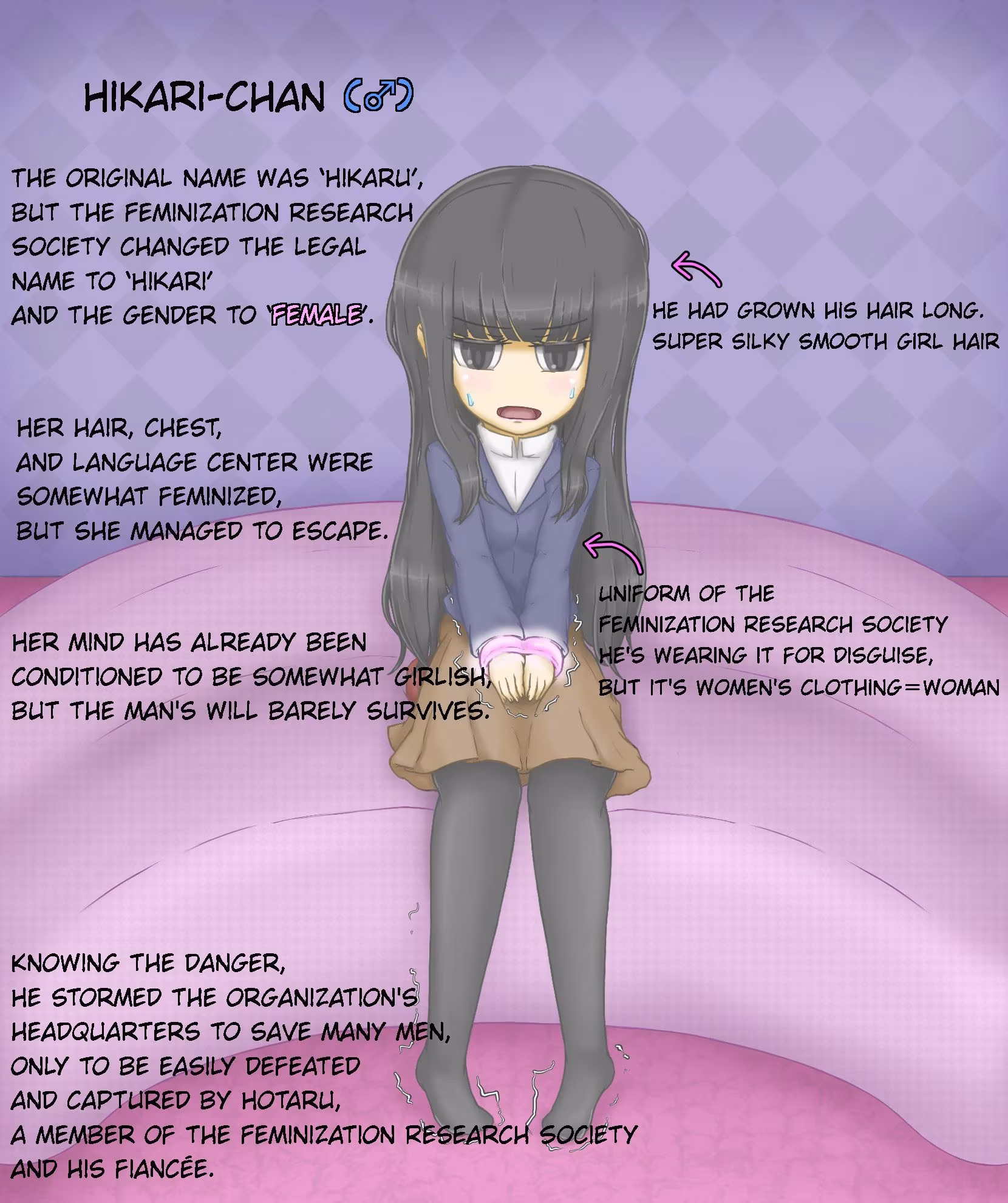 Girls world mini 〜The Protagonist Defeated by the Human Feminization Project〜