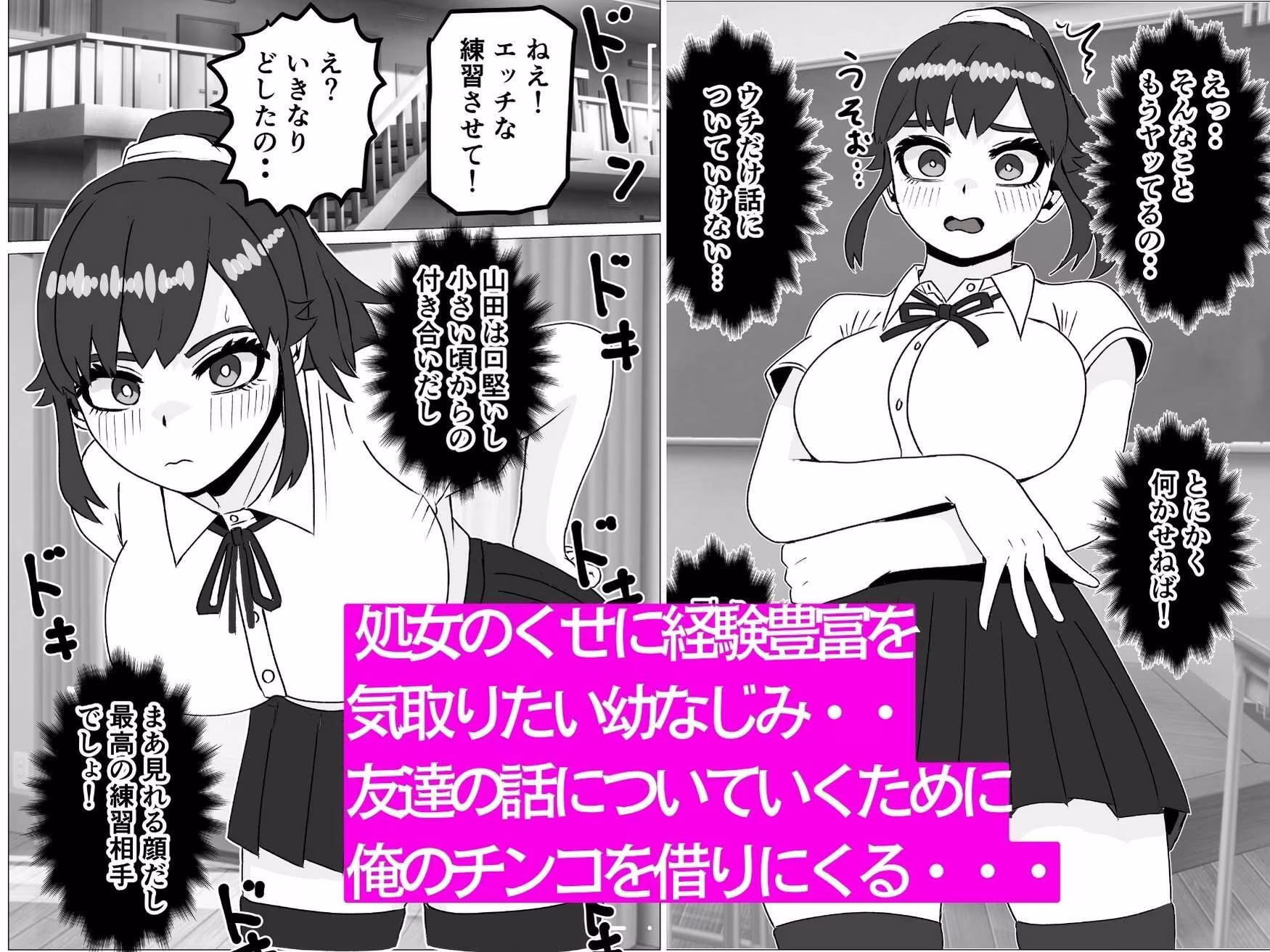 俺の幼なじみは処女のくせに経験豊富を気取りたい