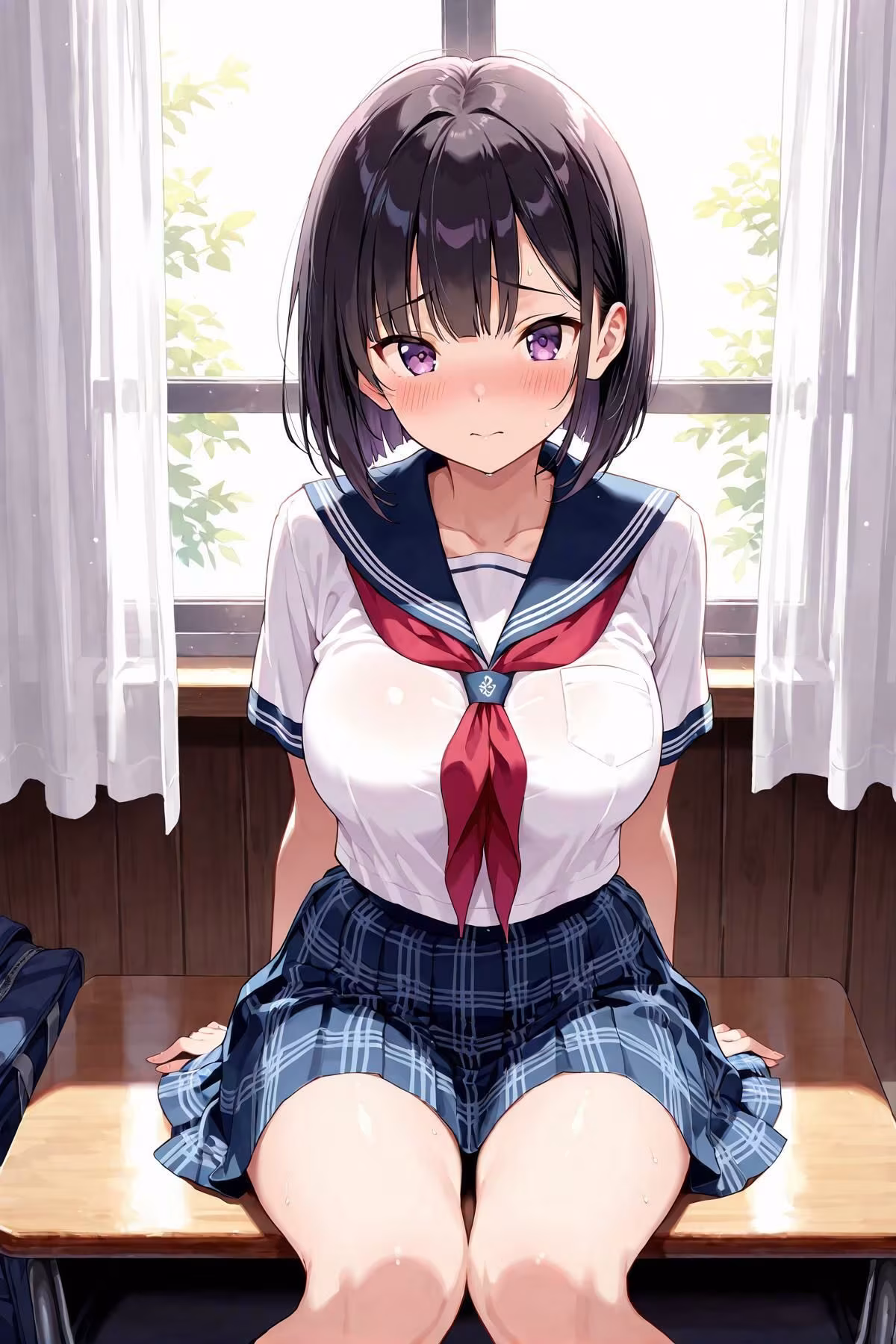 女子校生メス堕ち 〜黒髪のお嬢様女子に種付け性指導編に種付け性指導編〜