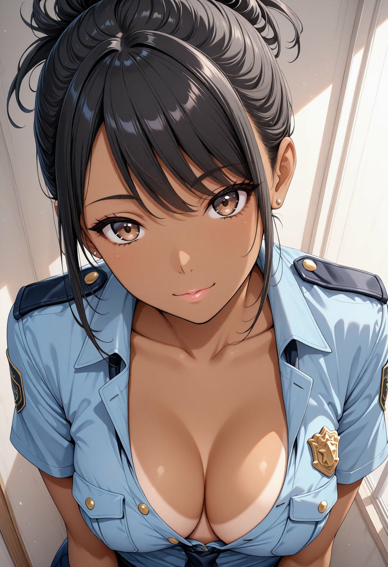 女警察官が特殊訓練を受けることになった  徳島恵子