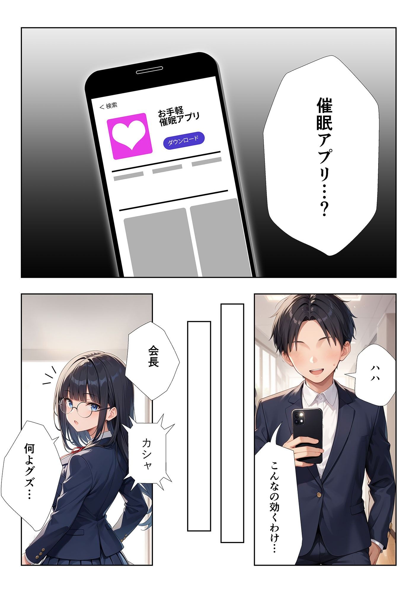 いつもうるさい生徒会長を僕専用の肉便器にするお話