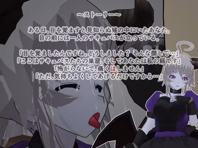 淫魔キャッスル-誘惑に満ちたサキュバスのささやき-［CG集版］