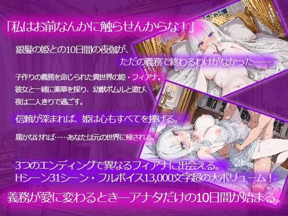 ツンデレ姫と夜伽の10日間 〜異世界で子作り命じられました〜