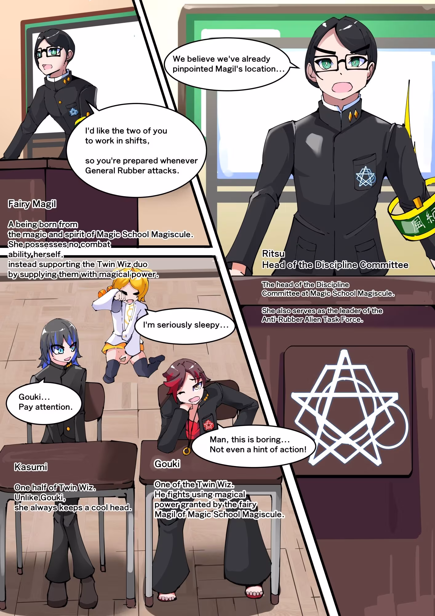 Magical Boy TSF！ Twin Wiz VS The Terrifying Rubberians 1