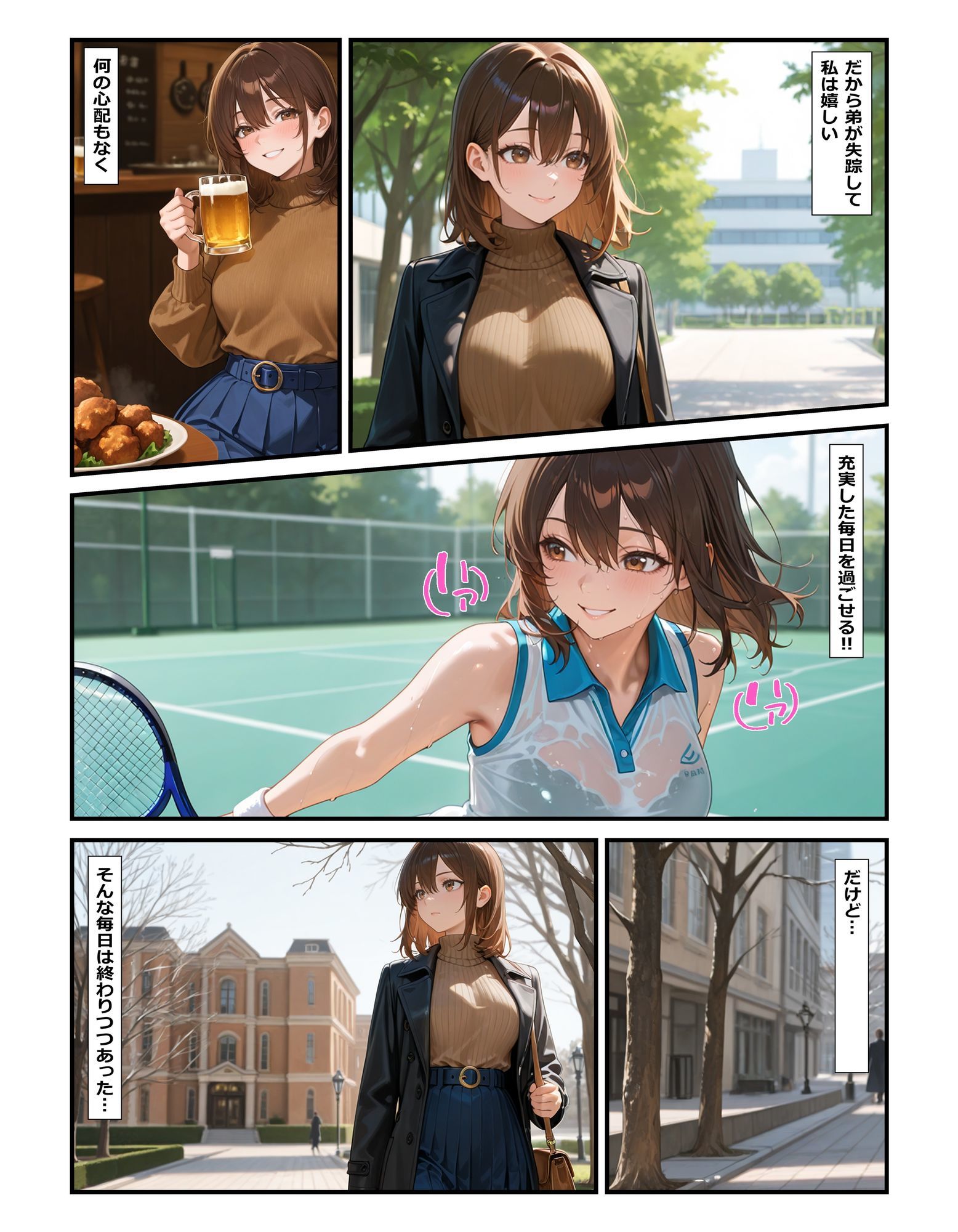 もう一人の私がAVに出ていたせいで  ビッチ扱いされて妊娠までしちゃいました