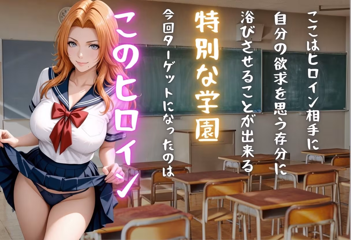 【学園ヒロイン〜俺たちの肉便器】〜ブリ◯チ〜松本  ◯菊編〜