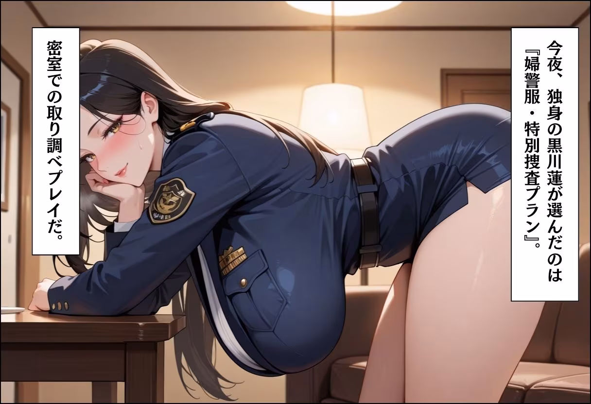 家事代行アプリで人妻をコスプレ奉仕させる話〜婦警コスプレ熟女を種付け捜査編〜