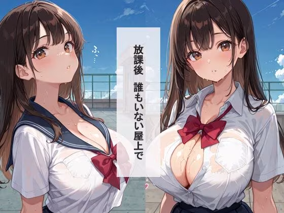 女子校生と屋上で即ハメ 禁断種付けセックス400ページ越え