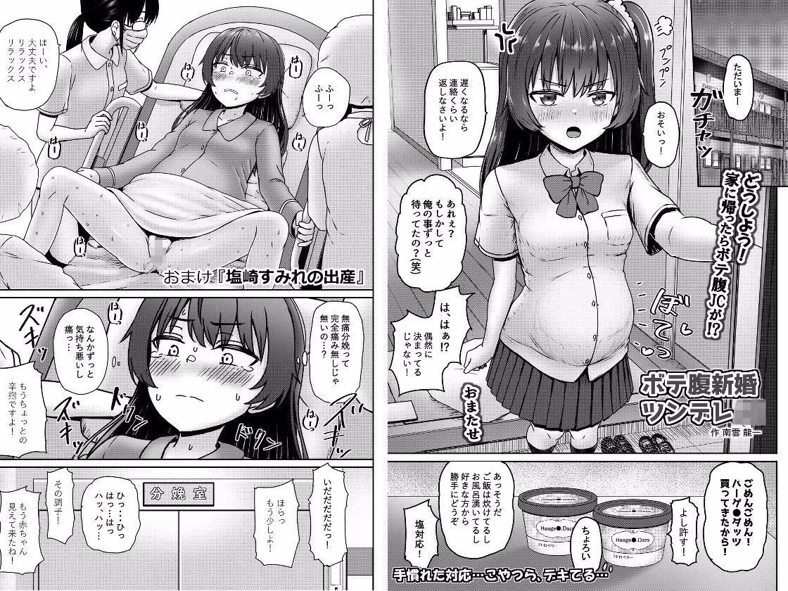 オリジナル女子校生ボテ腹マンガ合同  〜妊娠少女たちの記録〜
