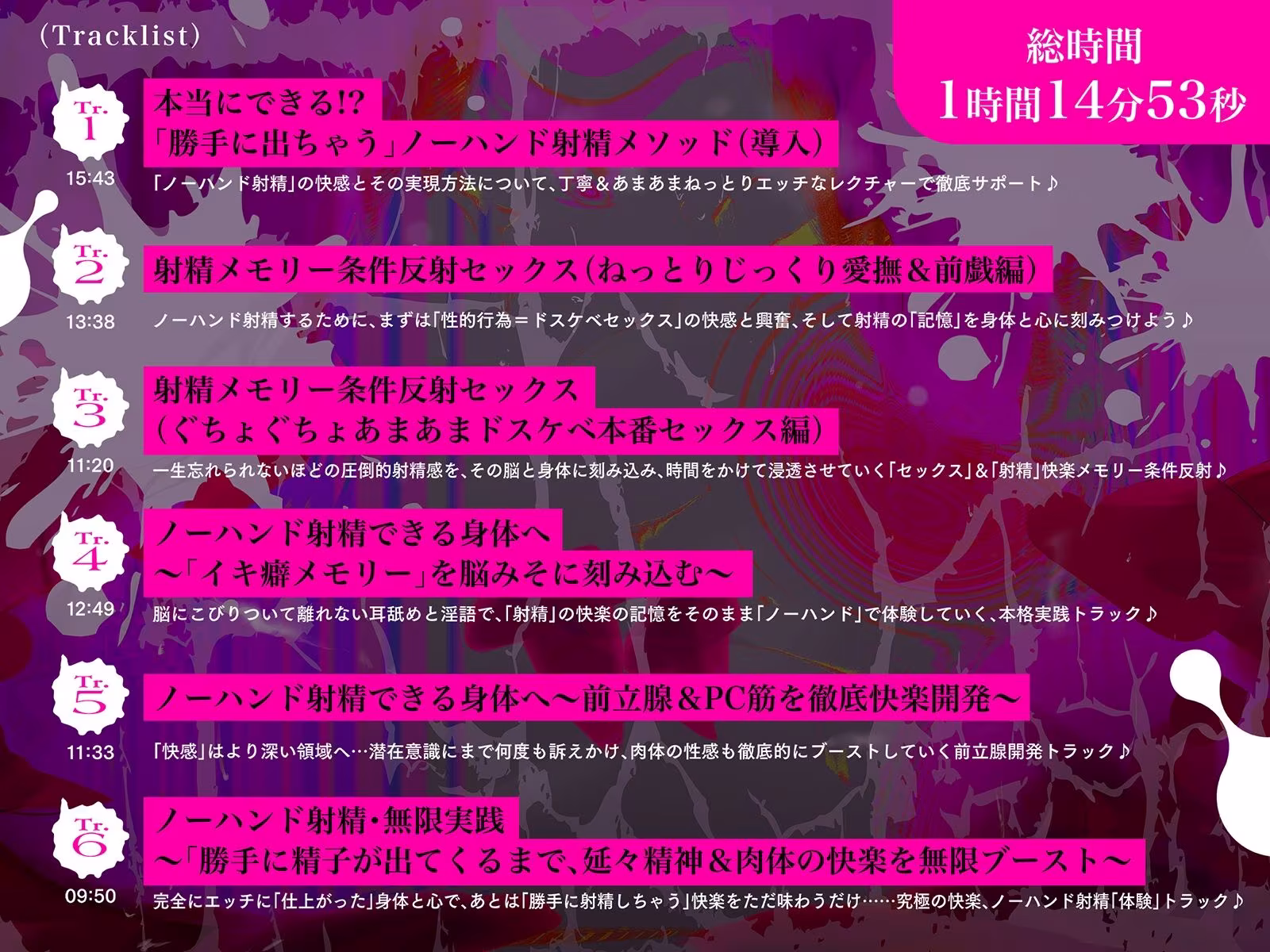 【催〇式】本当にできる！究極に気持ちイイ「かんたんノーハンド射精」メソッド【勝手に出ちゃう 】