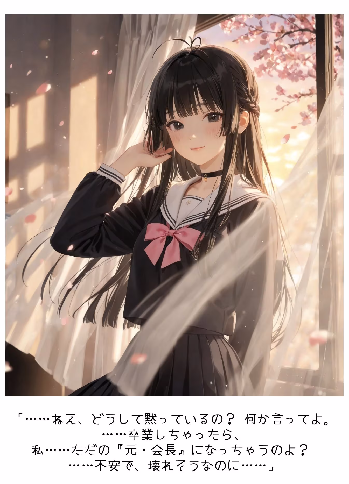 春、想いをほどく彼女たちFinal〜卒業後の音楽室、夕暮れに溶ける会長の純情〜