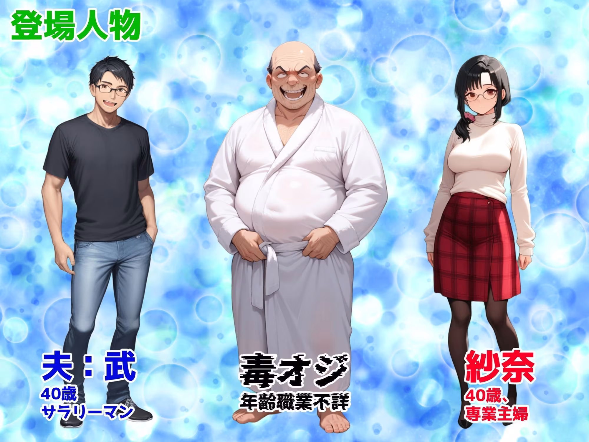 妻が毒オジに媚薬を盛られた件総集編1〜3