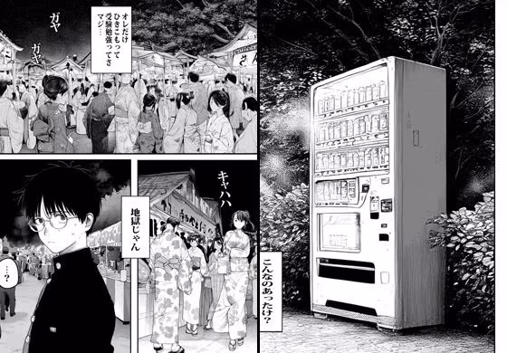 自販機で人妻が売ってたので買ったらヤバかった