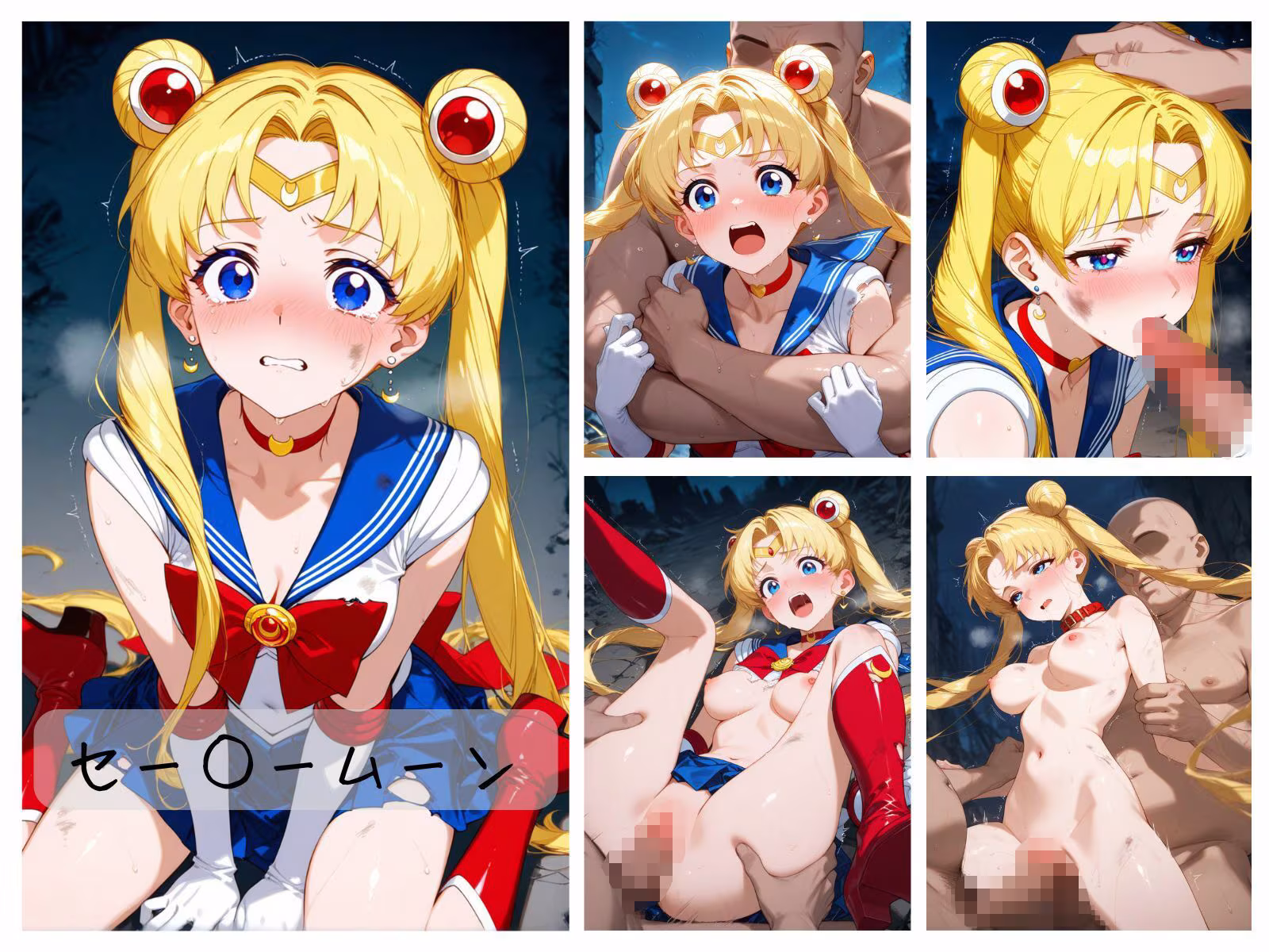 美少女戦士敗北まとめ 内部太陽系戦士編