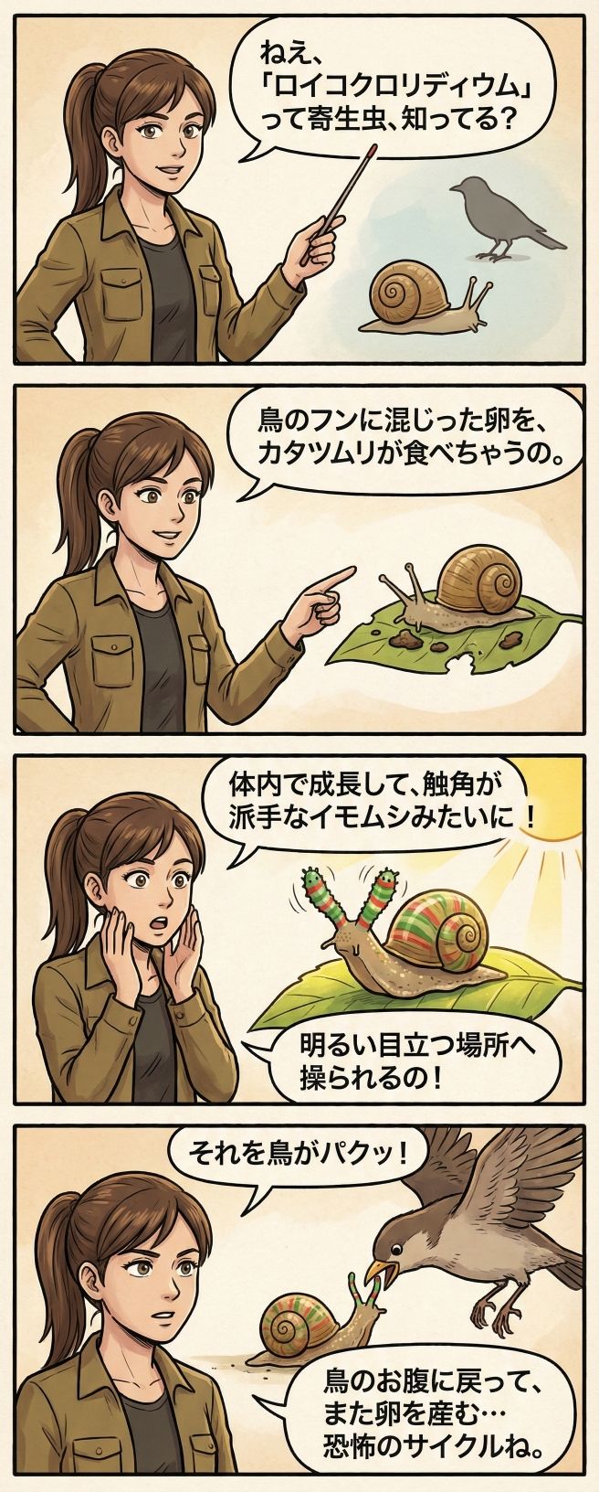 ロイコクロリディウムシチュエーション