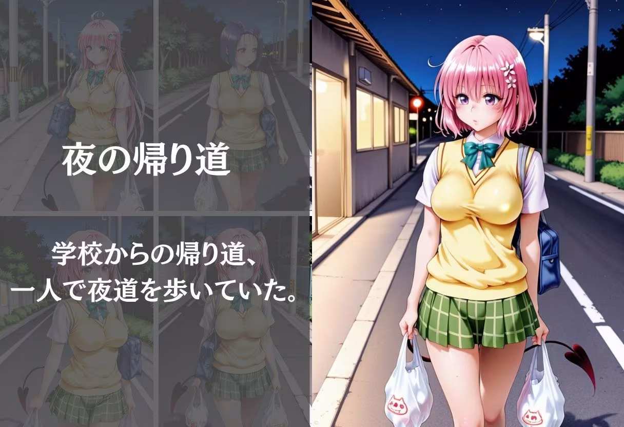 夜道拉致〜監禁された制服美少女の惨めな凌● Vol.1