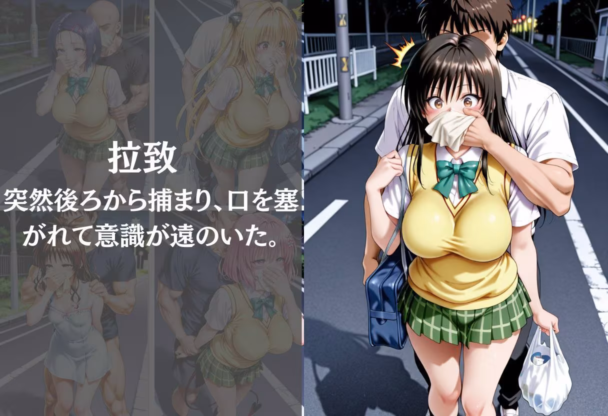 夜道拉致〜監禁された制服美少女の惨めな凌● Vol.1