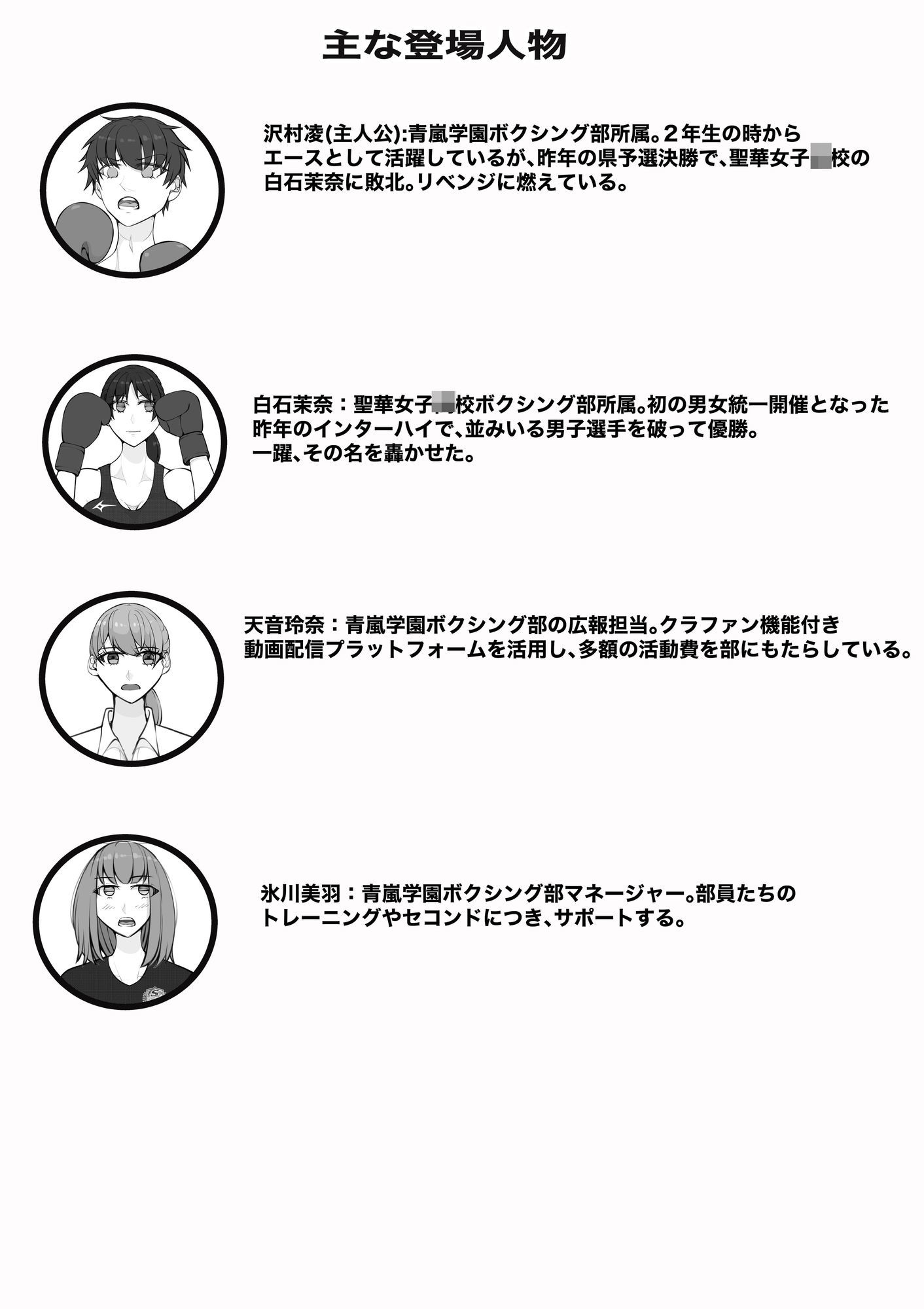 負け役の男子ボクサー1