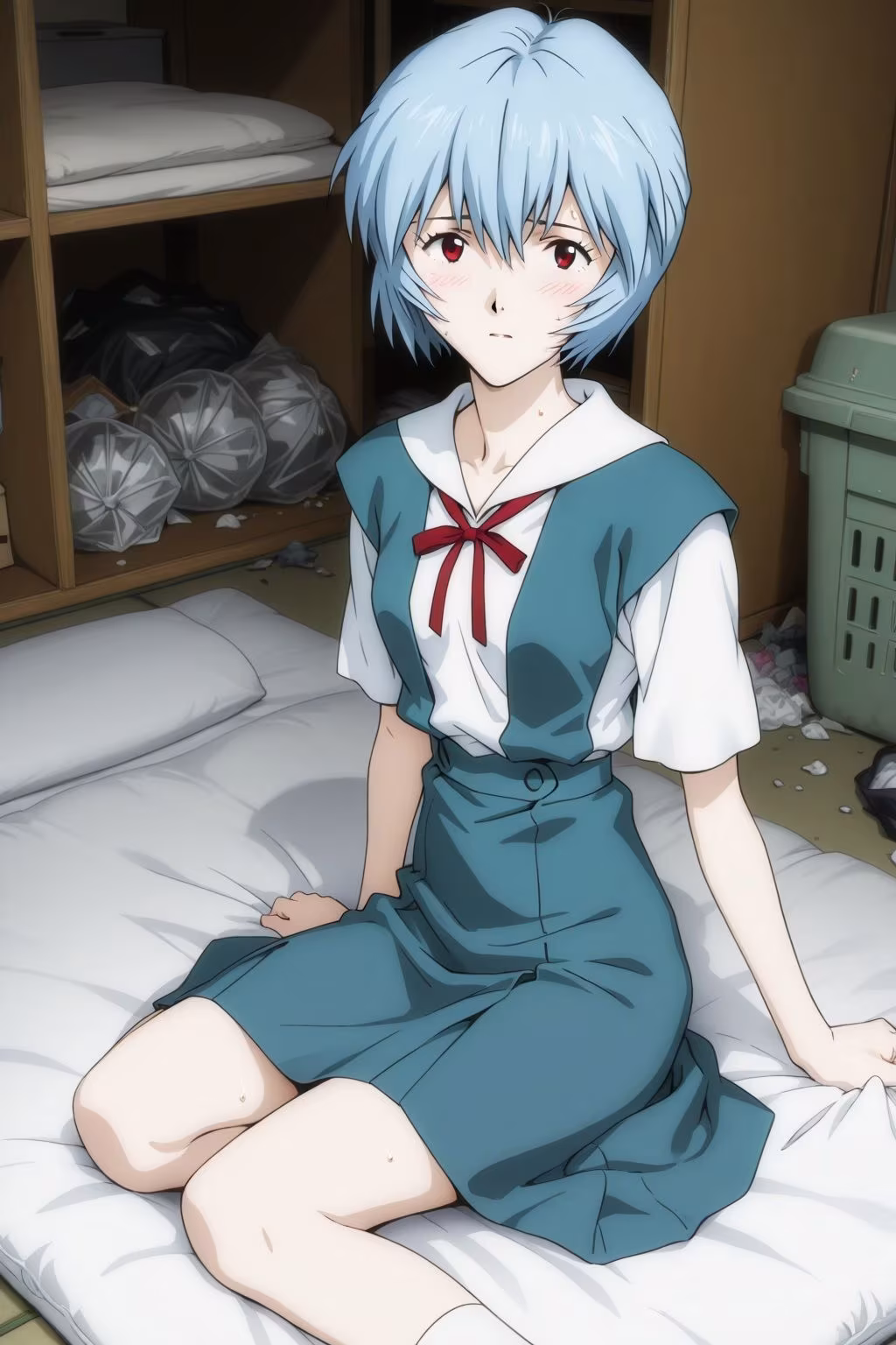 ゴミ屋敷に囚われた綾○レイの記録