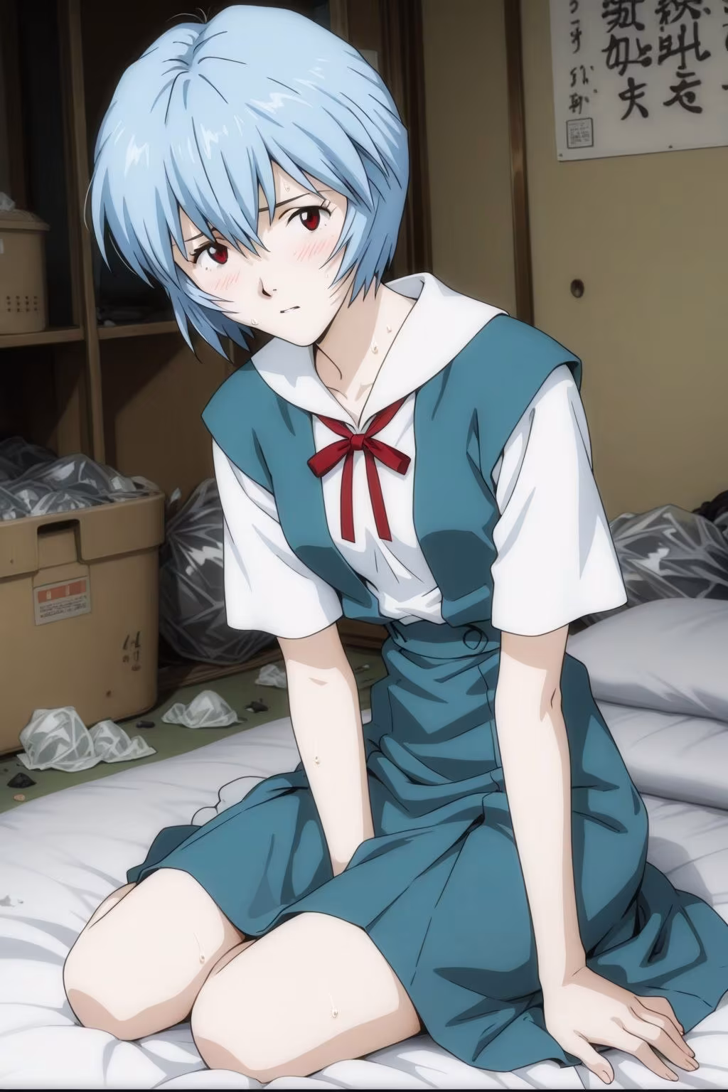 ゴミ屋敷に囚われた綾○レイの記録