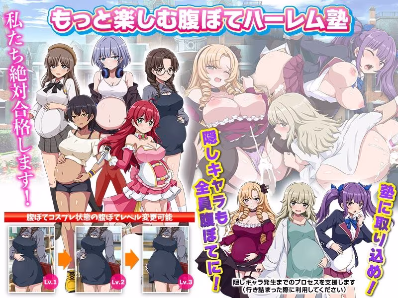 難関突破！超エリート妊娠塾   ぼて腹エリート育成SLG