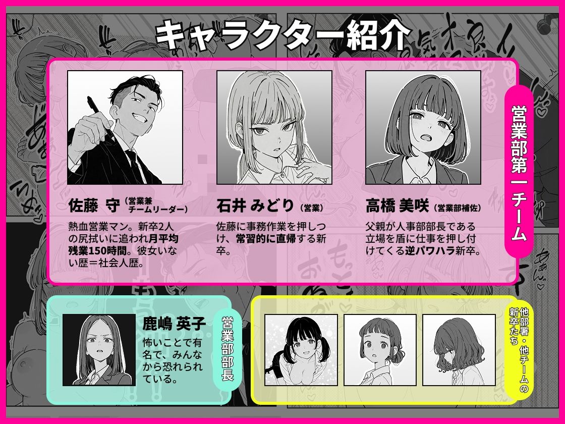 社内常識改変ノートで新卒問題児2人を性処理係にした物語