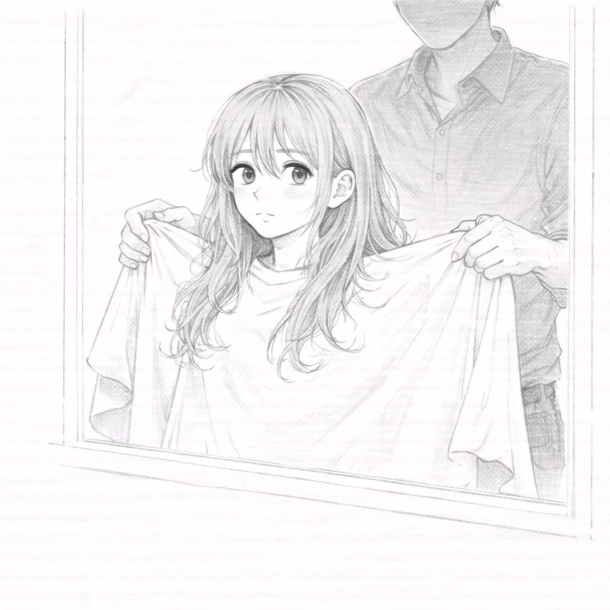 閉店後、カットモデルを頼まれた夜 ―少しだけのはずが―