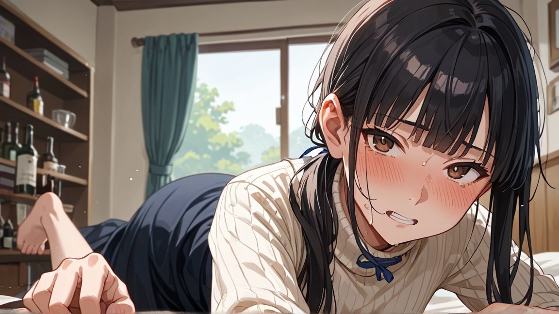 清楚な巫女スズと過ごす、罰当たりで濃厚な正月デート