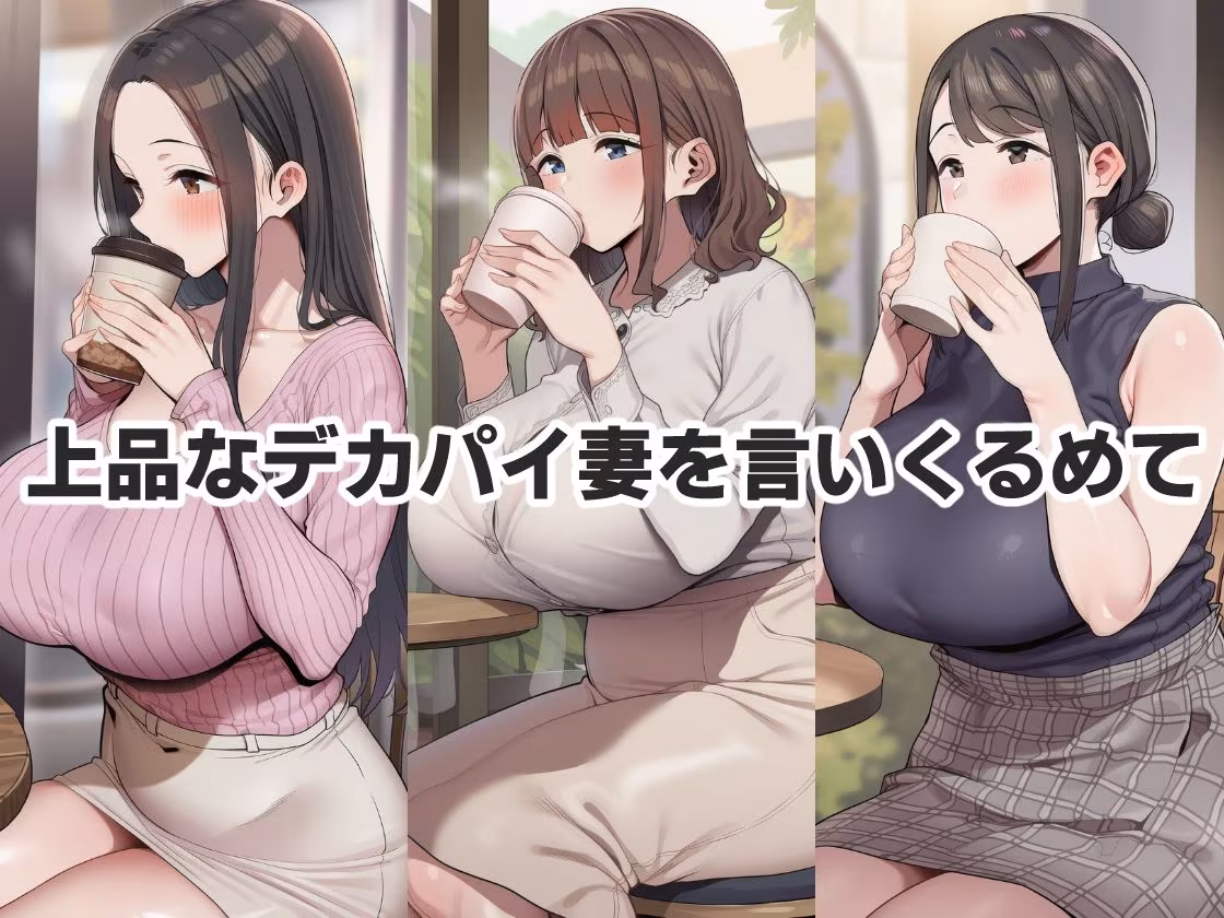 見た目清楚でも簡単にヤれた巨乳人妻