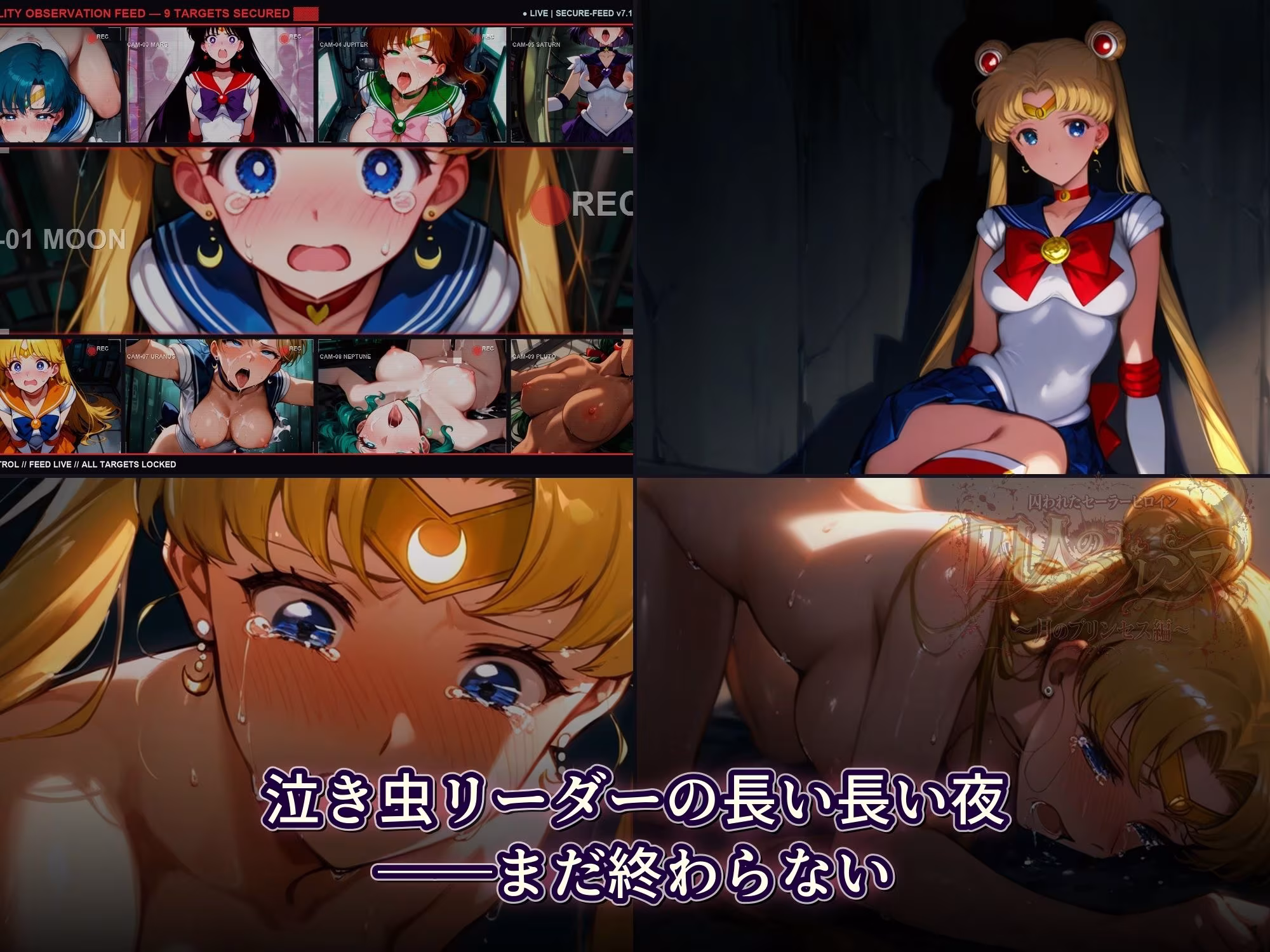囚われたセーラーヒロイン 囚人のジレンマ【月のプリンセス編】