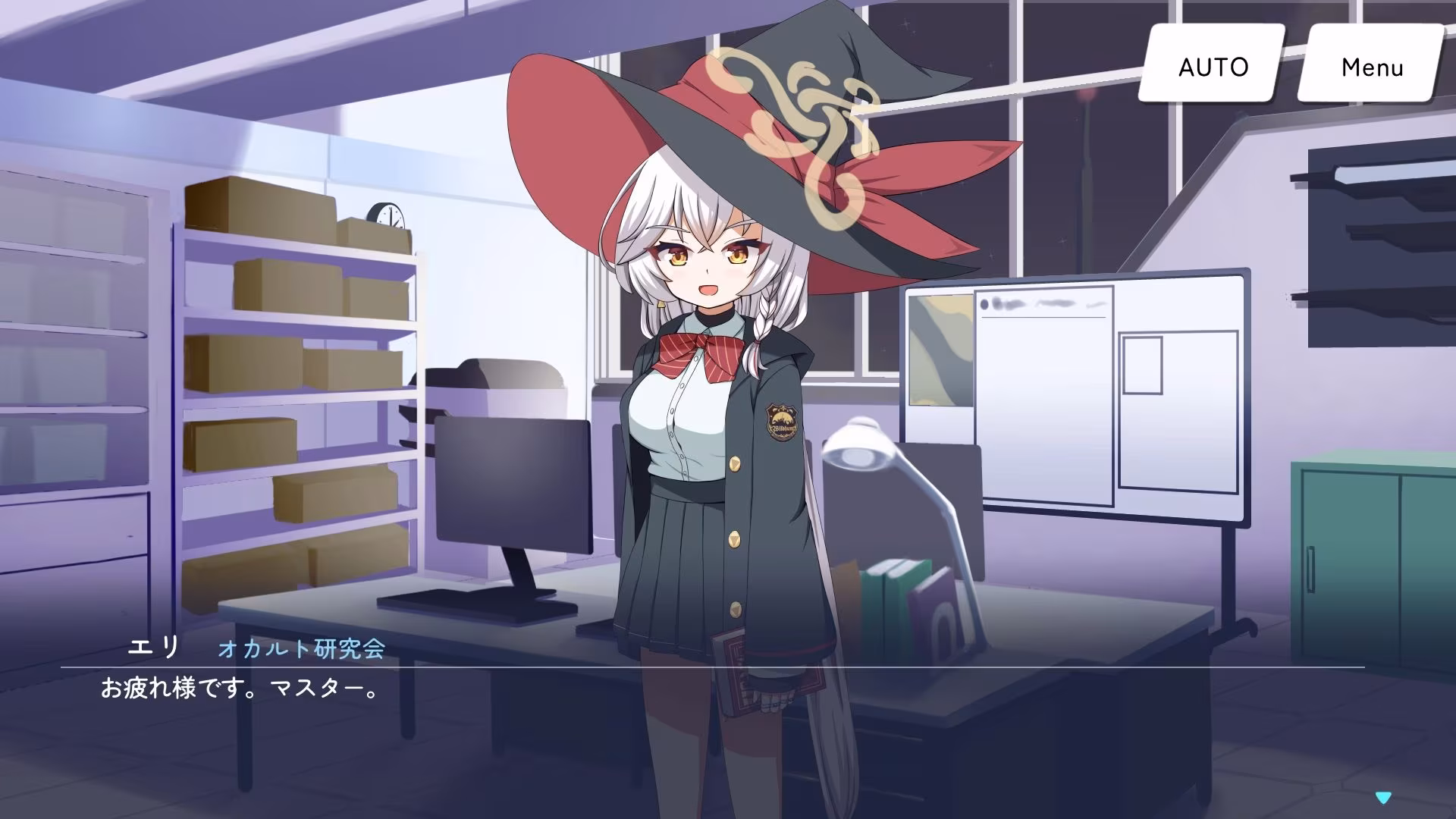 シャーレの特別当番with白尾エリ
