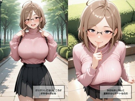 パパ活OLが温泉お泊りデートで欲情爆発してしまった件 はじめからスイッチビンビン！だかしかし…